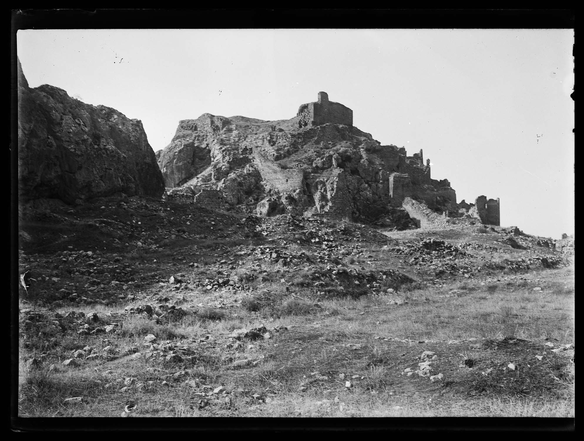 Vue de l'esplanade du château